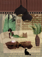 LADY IN THE VERANDA